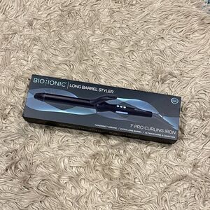 Bio Ionic Long Barrel Styler 1” Pro Curling Iron – NEW in Box